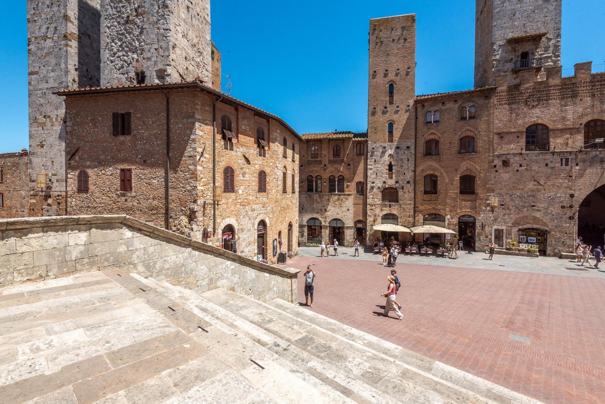 Il Teatro Apartman San Gimignano Kültér fotó